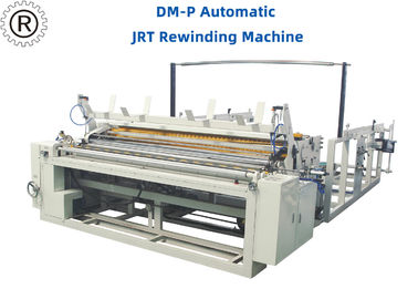 15KW Tissue Paper Production Line , Big Toilet JRT Roll Tissue Rewinding Machine With Simen System