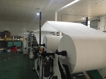 380V 50HZ Facial Tissue Paper Production Line With Steel To Steel Embossing Unit