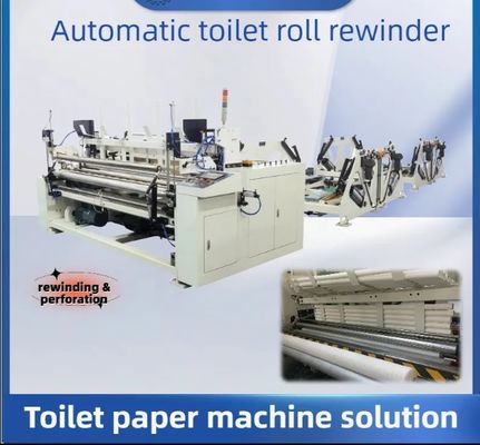 Toilet Paper Making Machine Small Easy Manual Machine With Optional Embossing Unit