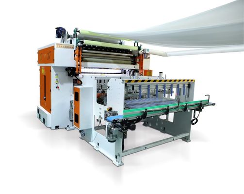 quality  V FOLD Hand Towel & Professional V FOLD Facial Tissue Production Line for Tissue Industries with automatic transfer unit factory