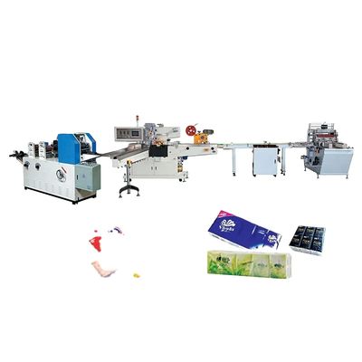 Speed Tissue Paper Manufacturing Line With PLC Control 200-800m/min Design Speed