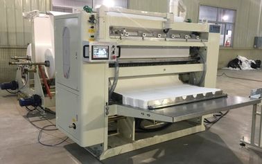 2-6 Lanes V Folded Tissue Folding Machine , Hand Towel Automatic Folding Machine