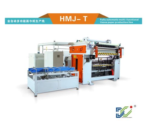 V Fold Facial Tissue Production Line Automatic Machine Interfold Making Machinery Hand Towel