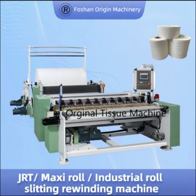 Maxi Roll/Toilet Roll Rewinding Machine with 1.5meter backstand unit