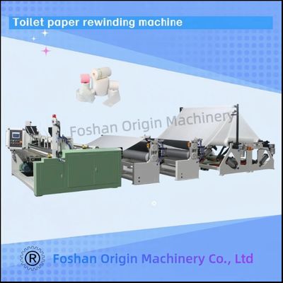 Toilet Paper / Maxi Roll / JRT / Industrial Hand Towel Rewinder Making Machine Production Line Economic