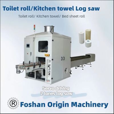 Toilet Roll Kitchen Towel Maxi Roll Multiple Rolled Tissue Production Line Machine Rewinding Cutting Packing