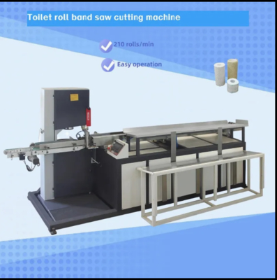 Advanced Toilet Paper Band Saw Cutting Machine for Increased Productivity and Efficiency