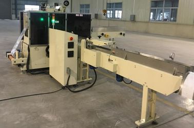 Soft Facial Tissue Paper Napkin Packing Machine Plastic Film Conveyor Length 3.5m