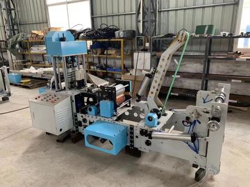 1/4 Folded Paper  Napkin Making Machine Pneumatic Feeding Type Medium Speed 200 Meter / Min
