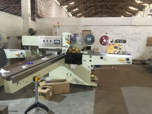 Mini Hankey Double Lanes Pocket Tissue Folding Machine With Auto Transfer Unit