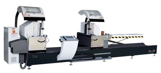 6000mm Angle Double Head Cutting Saw For Aluminum Hold Milling