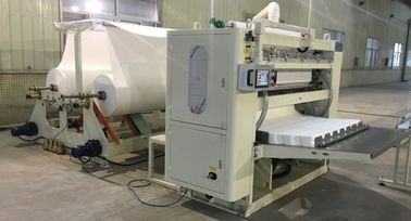 2-6 Lanes V Folded Hand Towel / Facial Tissue Paper Manufacturing Machine High Speed