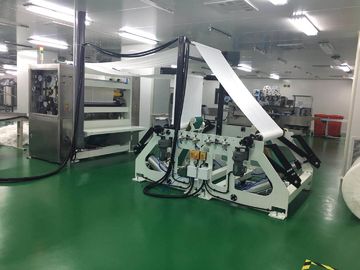 High Speed Tissue Paper Production Line V Folded Baby Facial Tissue Folding Machine