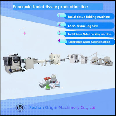 Facial Tissue Making Machine Semi Automatic Production Line