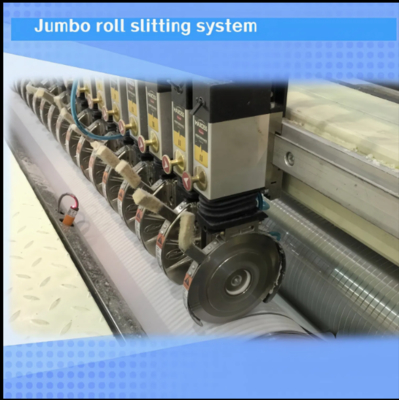 Maxi Roll/Toilet Roll Rewinding Machine with 1.5meter backstand unit