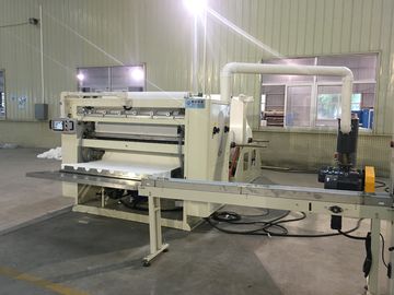 Economical Tissue Paper Production Line , V Folded Facial Tissue Folding Machine