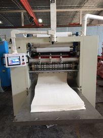 Toilet Big Hand Towel N Fold Facial Tissue Production Line With Glue Lamination