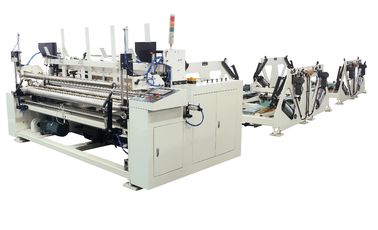 Steel To Rubber Pattern Embossing Tissue Folding Machine With Root Vacuum Pump