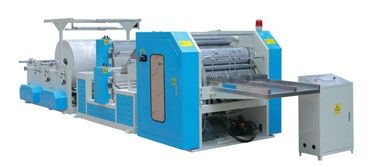 High Speed  Tissue Paper Production Line 4 Line 1/8 Dinner Napkin Machine With 800 Pieces / Min
