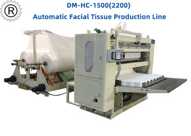 V Folded Facial Tissue Paper Folding Machine Fast Speed 100 Meter / Min