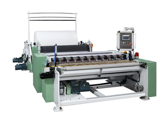 JRT Embossing Tissue Rewinding Machine With Glue Lamination System