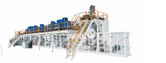 Baby Pull Ups Tissue Paper Production Line Fully Servo Control