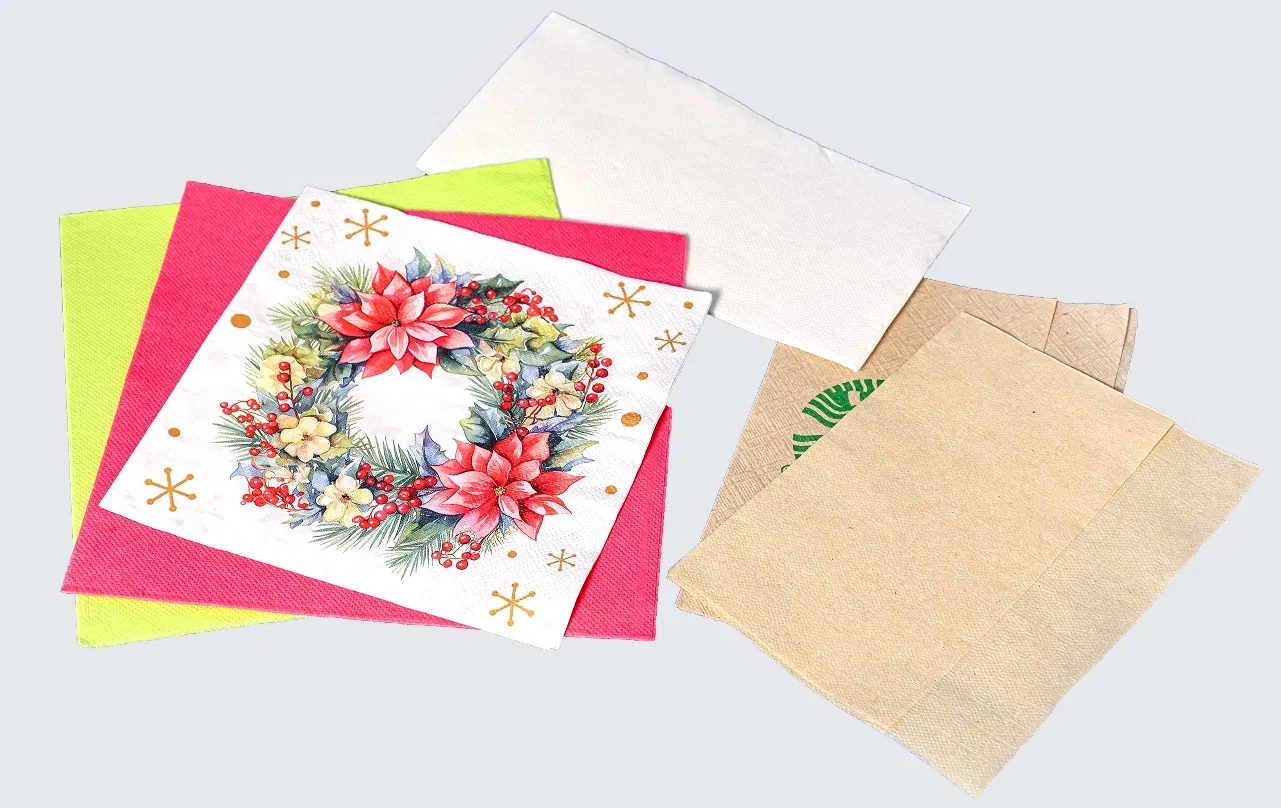Color Printing Unit Napkin Serviette Machine Folding Packing Production Line 1