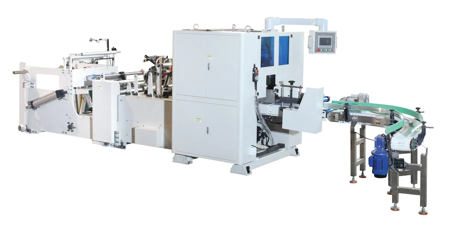 Color Printing Unit Napkin Serviette Machine Folding Packing Production Line 4