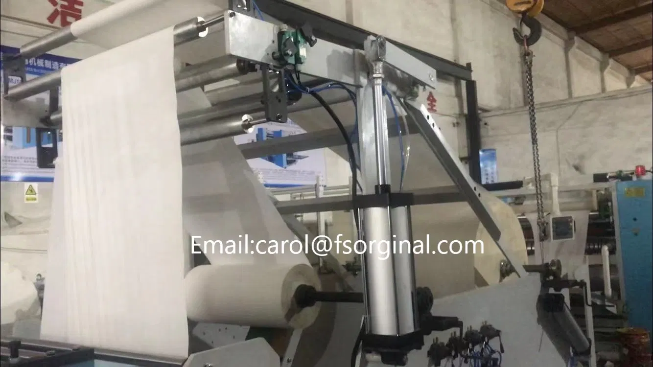 High-Performance Dinner Paper Napkin Making Machine For Tissue Industries 1/8 Folded 3