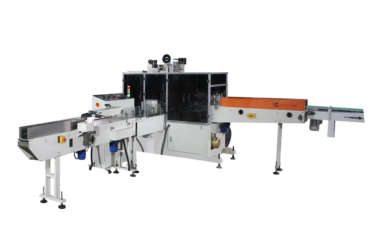 V Fold Facial Tissue Making Machine Log Saw Cutting Machine  Semi Automatic Production Line 5