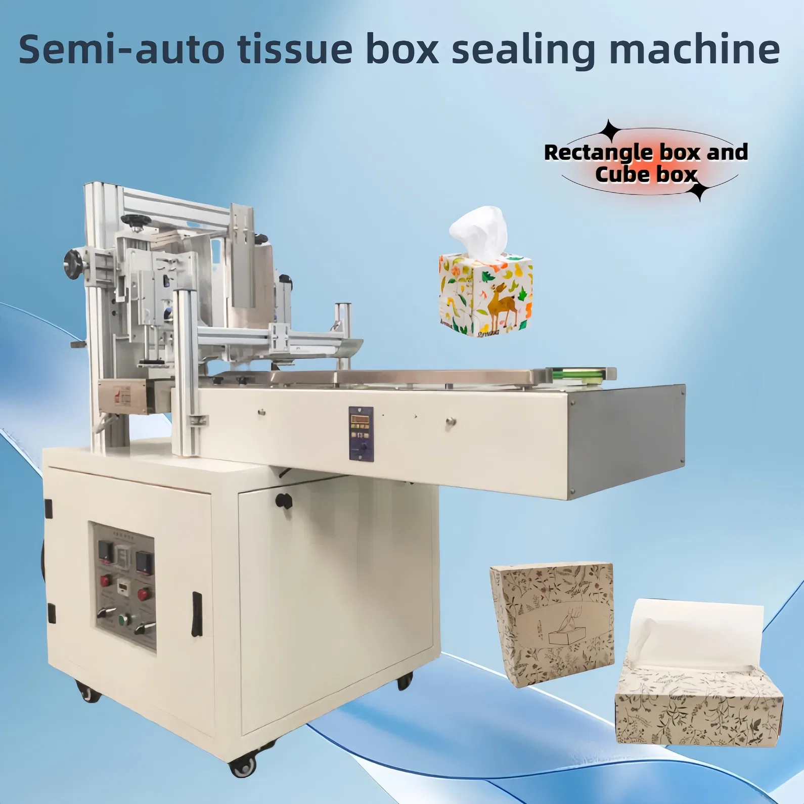 2 / 3 Lanes Facial Tissue Making Machine Economic Manual Small Machinery 3