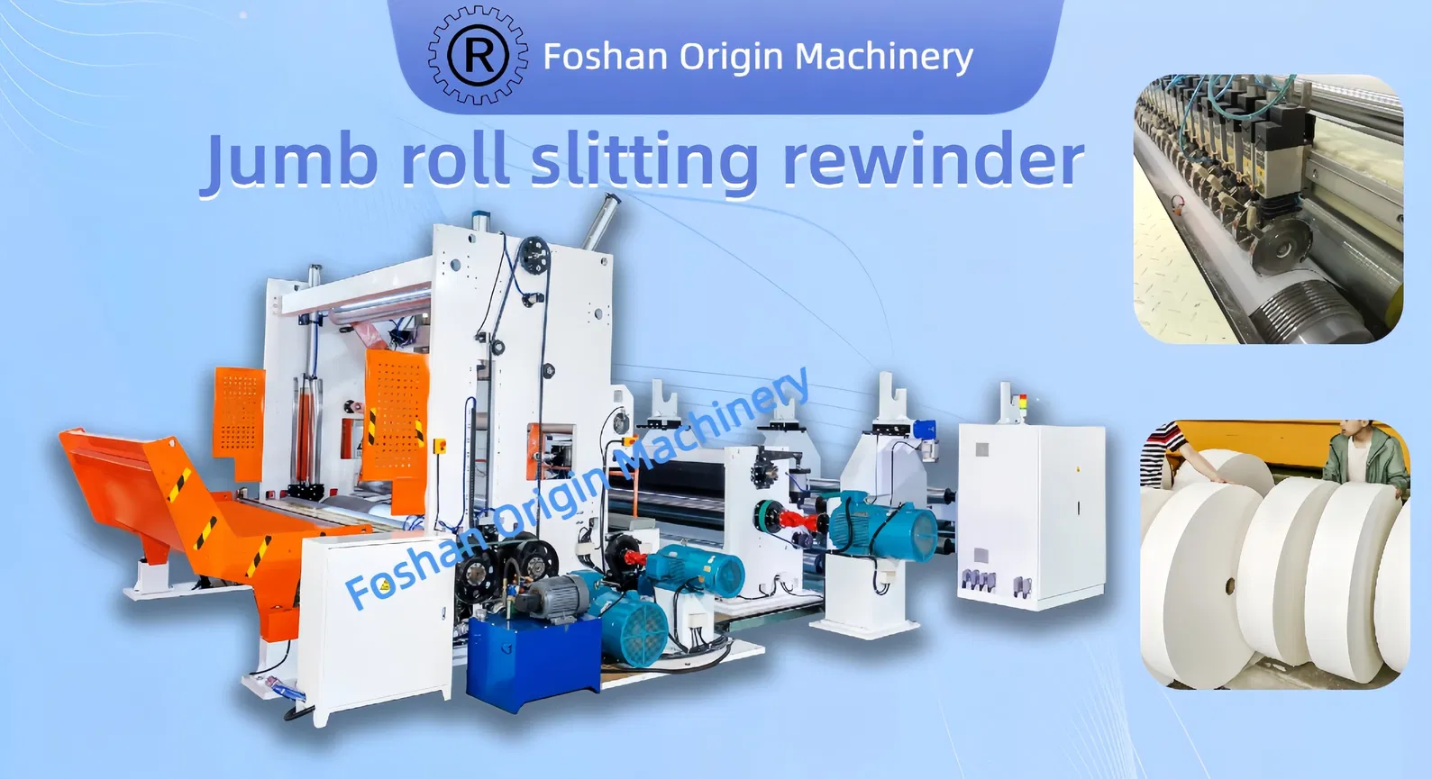 Large Diameter 1500mm Rewinding Jumbo Roll Slitter Rewinder Machine for Fast and Accurate Production 0